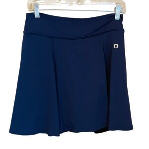 Dona Jo Size 2 (L) Navy Blue Athletic Skort Skirt Tennis Golf Pickleball